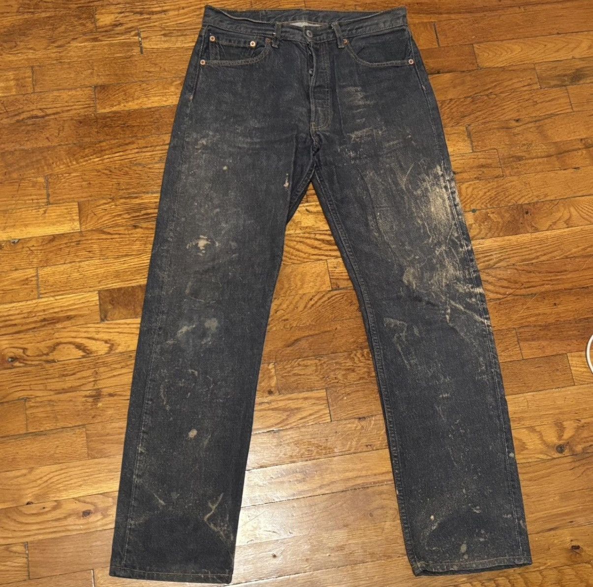 Levi's Levis 501 Early 1990s Original Button Fly Size US 32 / EU 48 - 2 Thumbnail