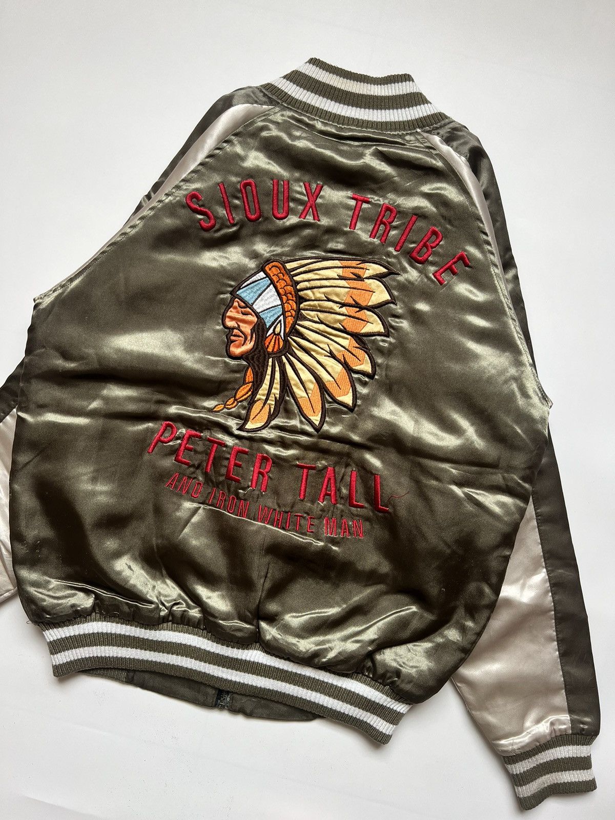 Japanese Brand Sidux Tribe Peter Tall Apache Sukajan Souvenir Jacket Size US M / EU 48-50 / 2 - 9 Thumbnail