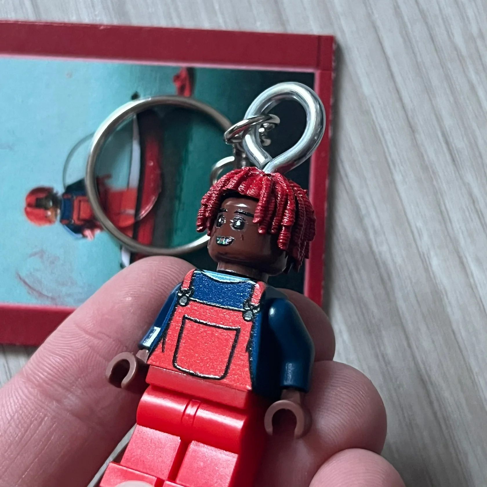 LEGO Lego Lil Yachty 'Lil Block' Keychain Size ONE SIZE - 4 Thumbnail