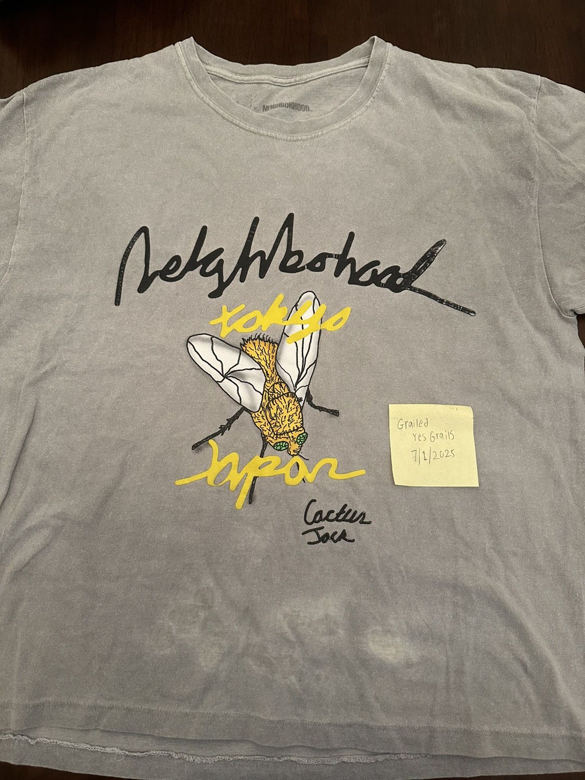 Travis Scott Travis Scott X The Neighborhood printed tee size XL Size US XL / EU 56 / 4 - 1 Thumbnail