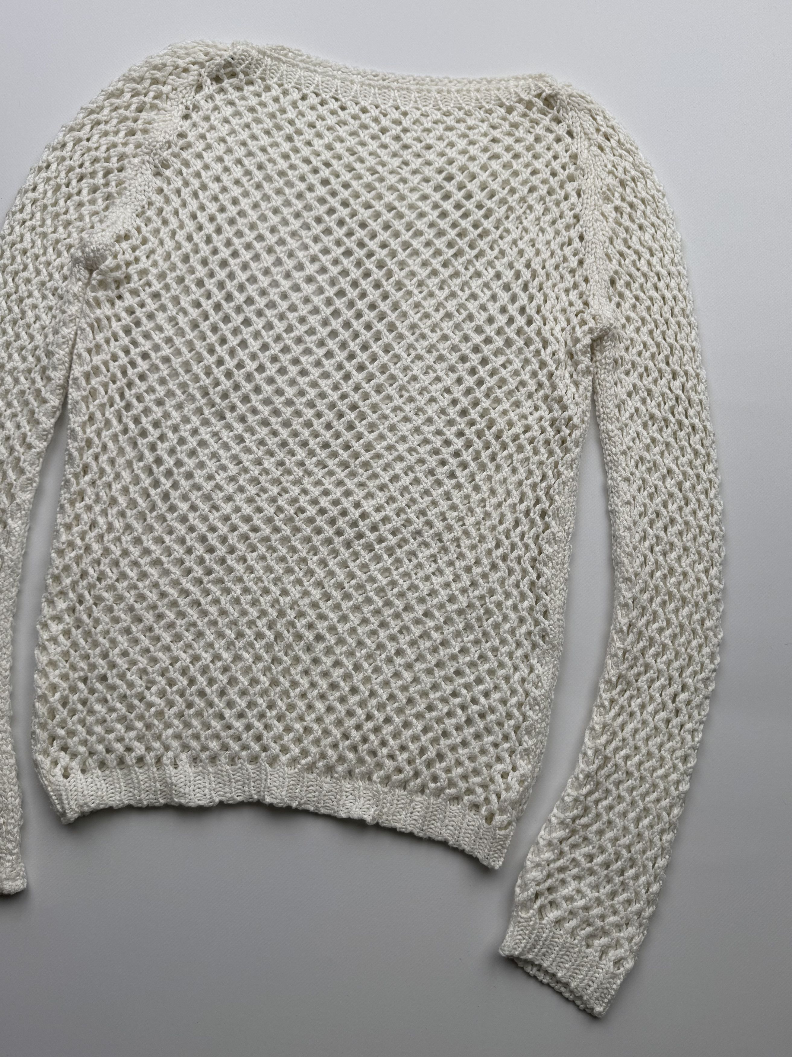 Vintage Vintage Mesh Sweater B419(V183)E2 Size M / US 6-8 / IT 42-44 - 3 Thumbnail