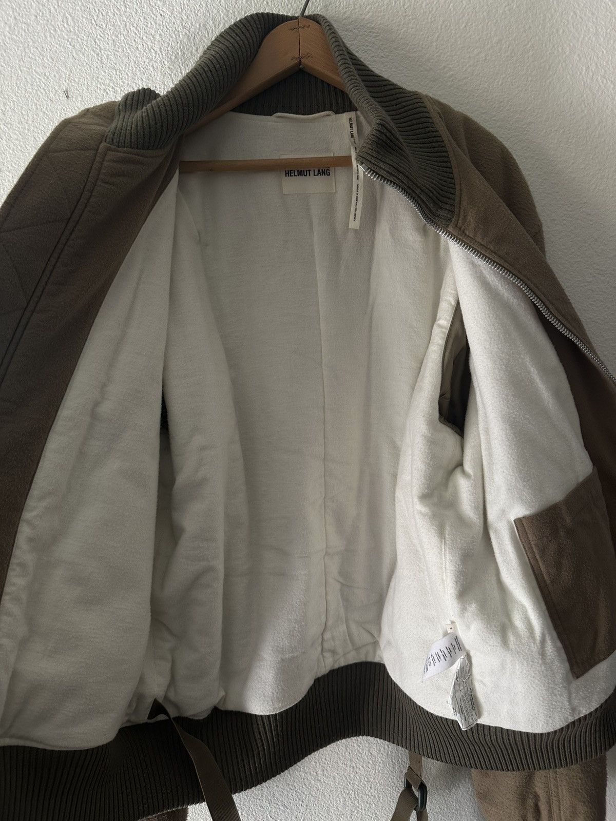Helmut Lang Helmut Lang Re-Edition Bondage Bomber Size US S / EU 44-46 / 1 - 7 Thumbnail