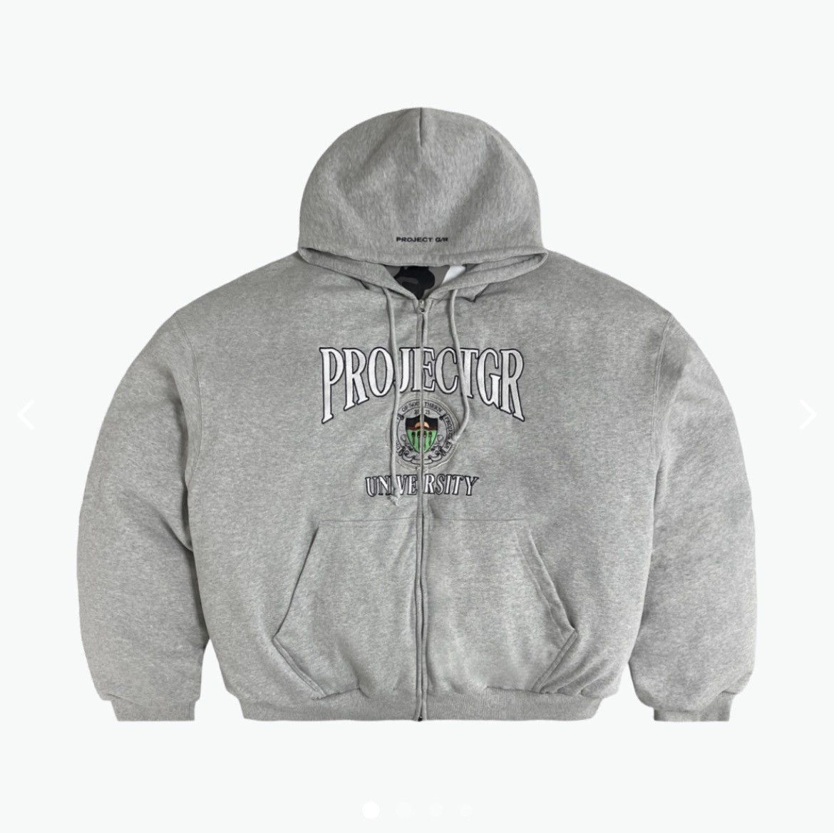 Project G/R Unbalanced Jacket グレー グリーン 2 Project G/R