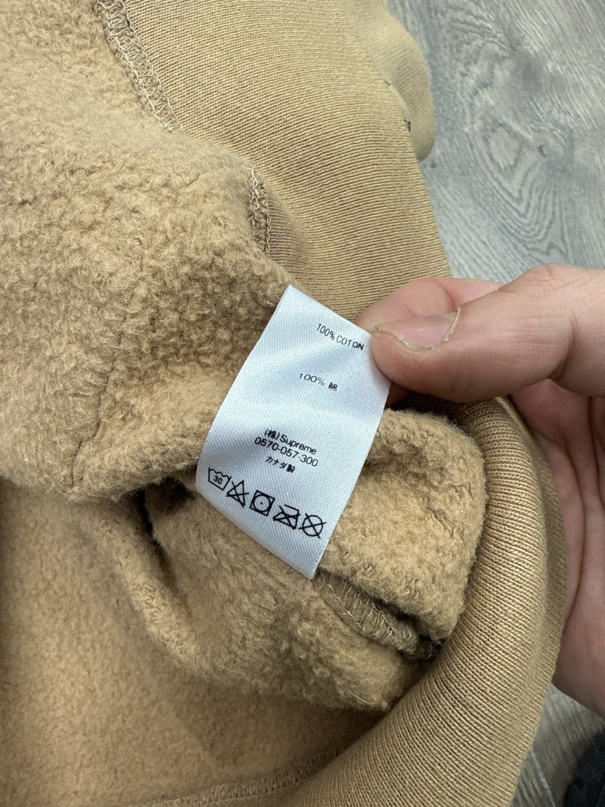 Supreme Supreme Repeater Zip Up Tan Large new Size US L / EU 52-54 / 3 - 3 Thumbnail