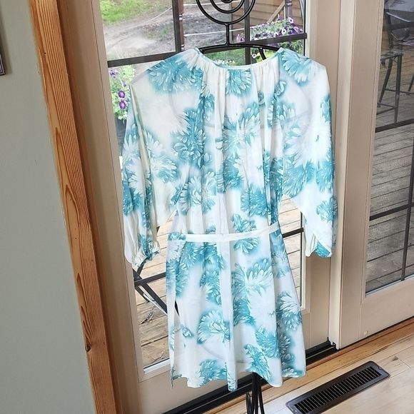 Vintage Vintage Union Tag Made in USA Floral Sz. 9 Slitted Pullover Size L / US 10 / IT 46 - 6 Thumbnail