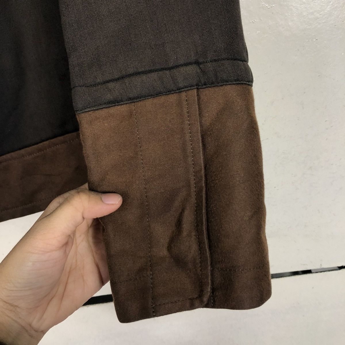 Japanese Brand 🔥VINTAGE BIKER JACKET DOUBLE COLLAR AAOW ISSEY MIYAKE Size M / US 6-8 / IT 42-44 - 17 Thumbnail