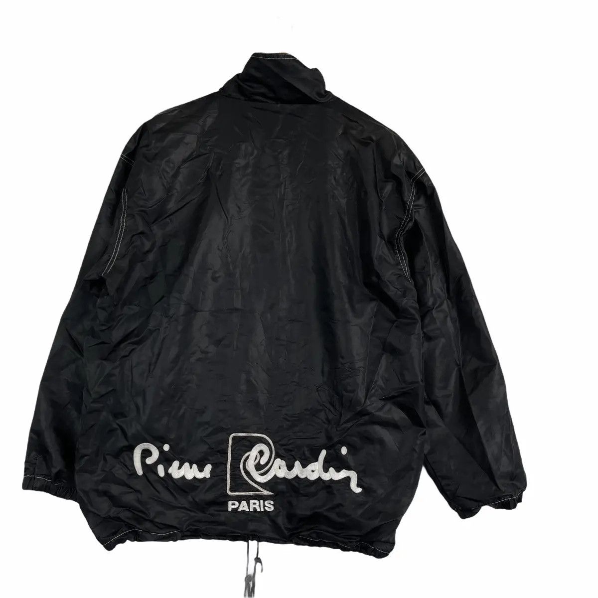 Pierre Cardin Vtg PIERRE CARDIN Black Jacket Brown Color Coat Pullover Size US M / EU 48-50 / 2 - 1 Thumbnail