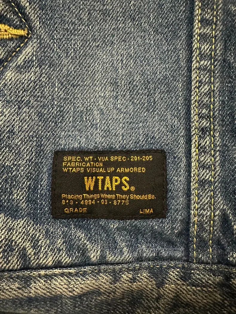 Wtaps Wtaps Storm Knight Washed Cowboy Jacket Size US L / EU 52-54 / 3 - 3 Thumbnail