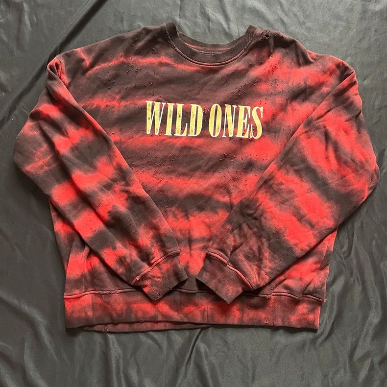 Amiri Amiri 18AW Wild Ones tie-dyed sweatshirt Size US XS / EU 42 / 0 - 2 Thumbnail