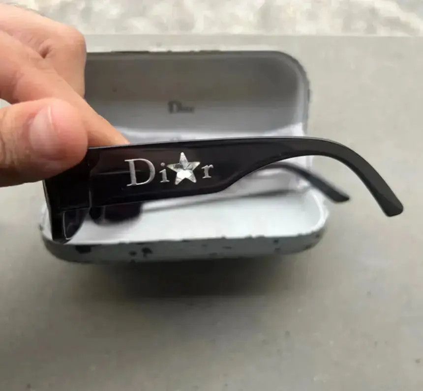 Dior DIOR Sunglasses Shiny 1 Rimless Shield Ski Galliano RI897 Size ONE SIZE - 2 Thumbnail
