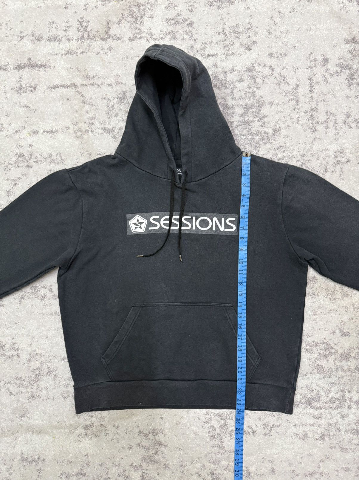 Sessions Session Biglogo Pullover Sweater Black Hoodie Size US M / EU 48-50 / 2 - 15 Thumbnail