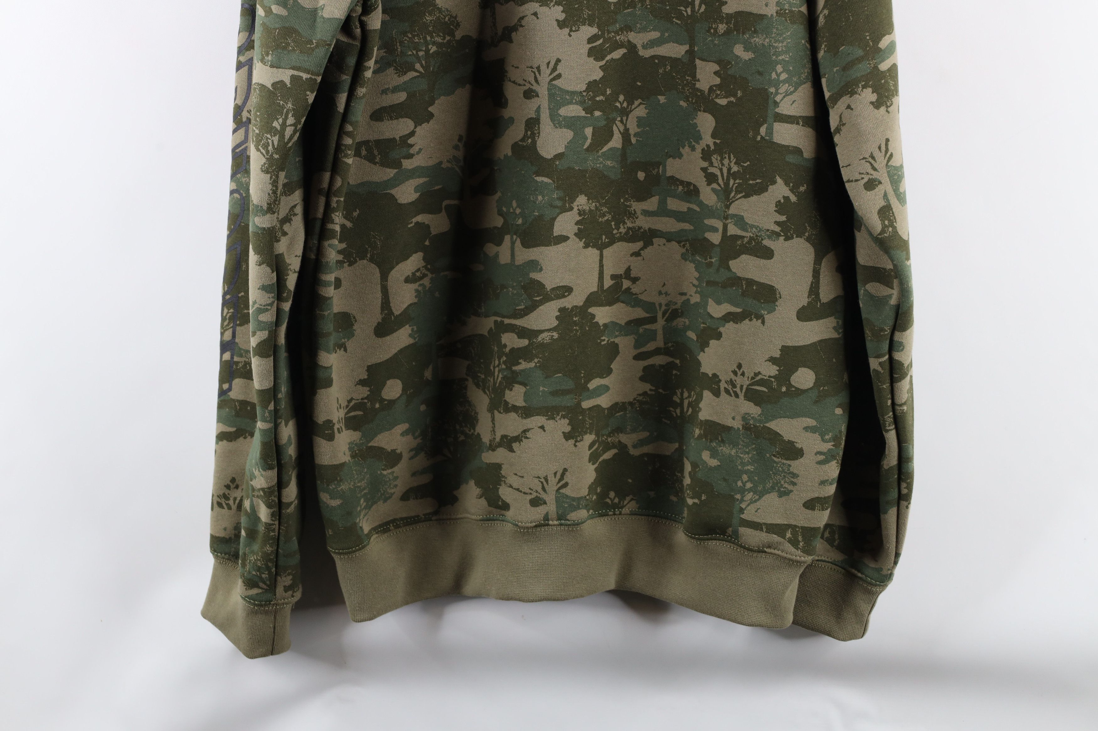 Carhartt New Carhartt Spell Out Camouflage Hoodie Sweatshirt Green Size US S / EU 44-46 / 1 - 14 Thumbnail