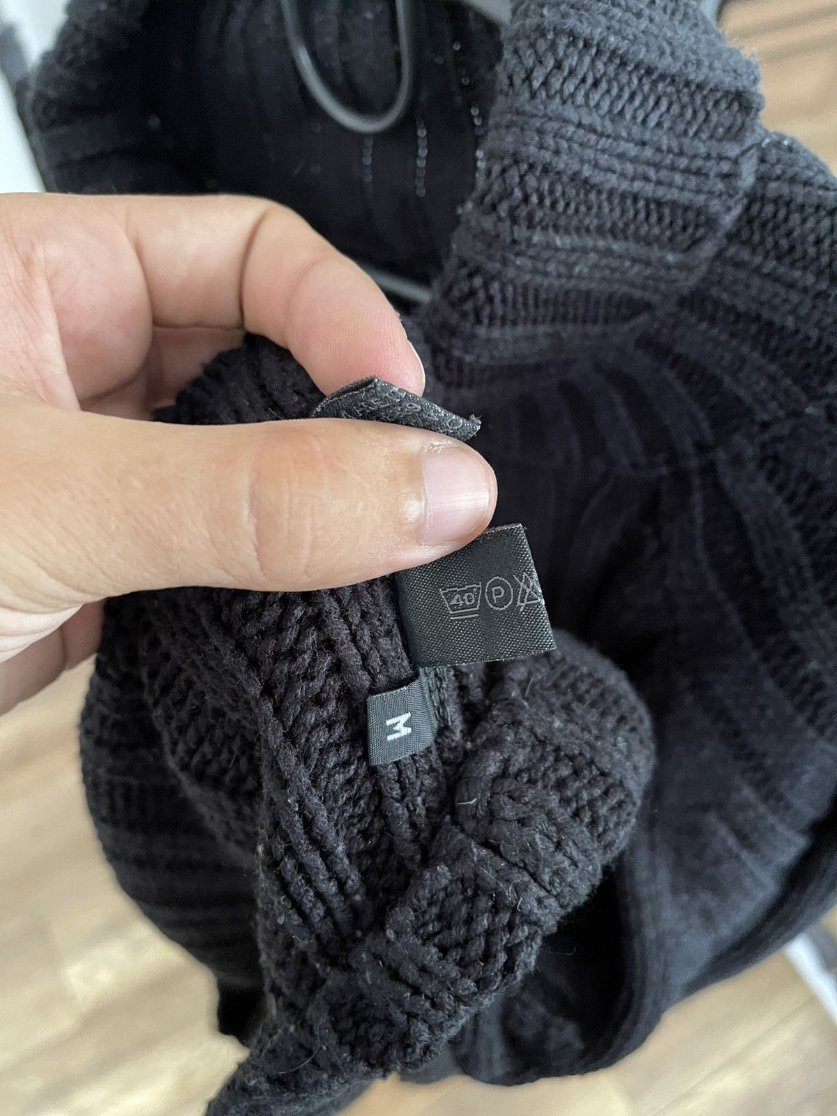 Prada Prada Turtleneck Cable Wool Knit Turtleneck Sweater Size US M / EU 48-50 / 2 - 13 Thumbnail