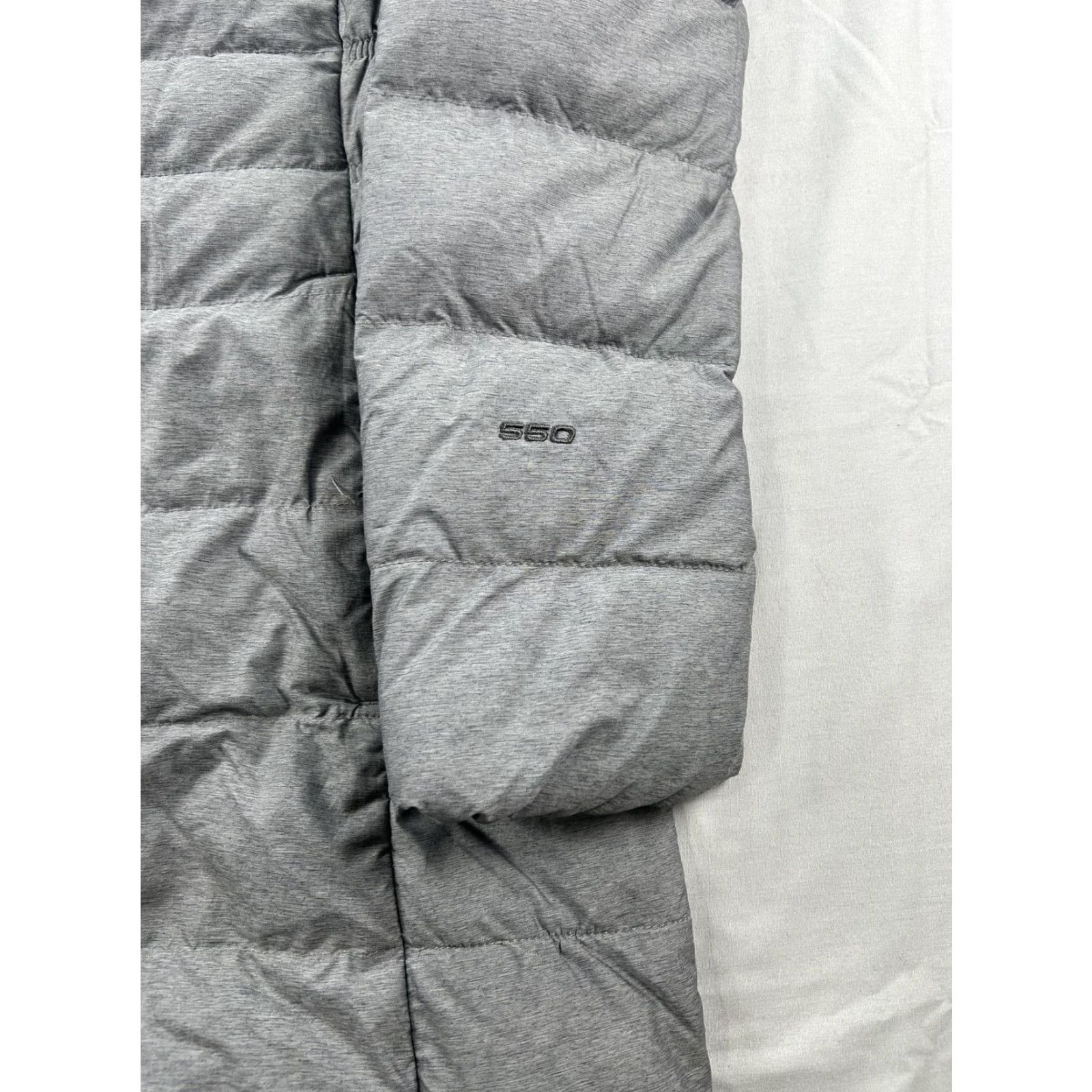 The North Face The North Face Coat Womens S Gray 550 Down Long Puffer Parka Hooded Kinder? Size S / US 4 / IT 40 - 5 Thumbnail