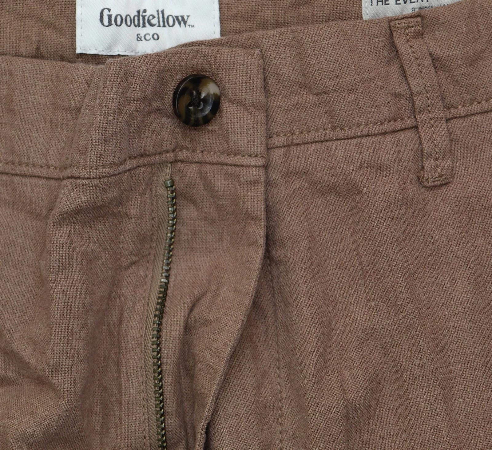 Other Nwt Goodfellow & Co Fit Flat Front Chino Shorts - Brown 42 Size US 42 / EU 58 - 5 Thumbnail