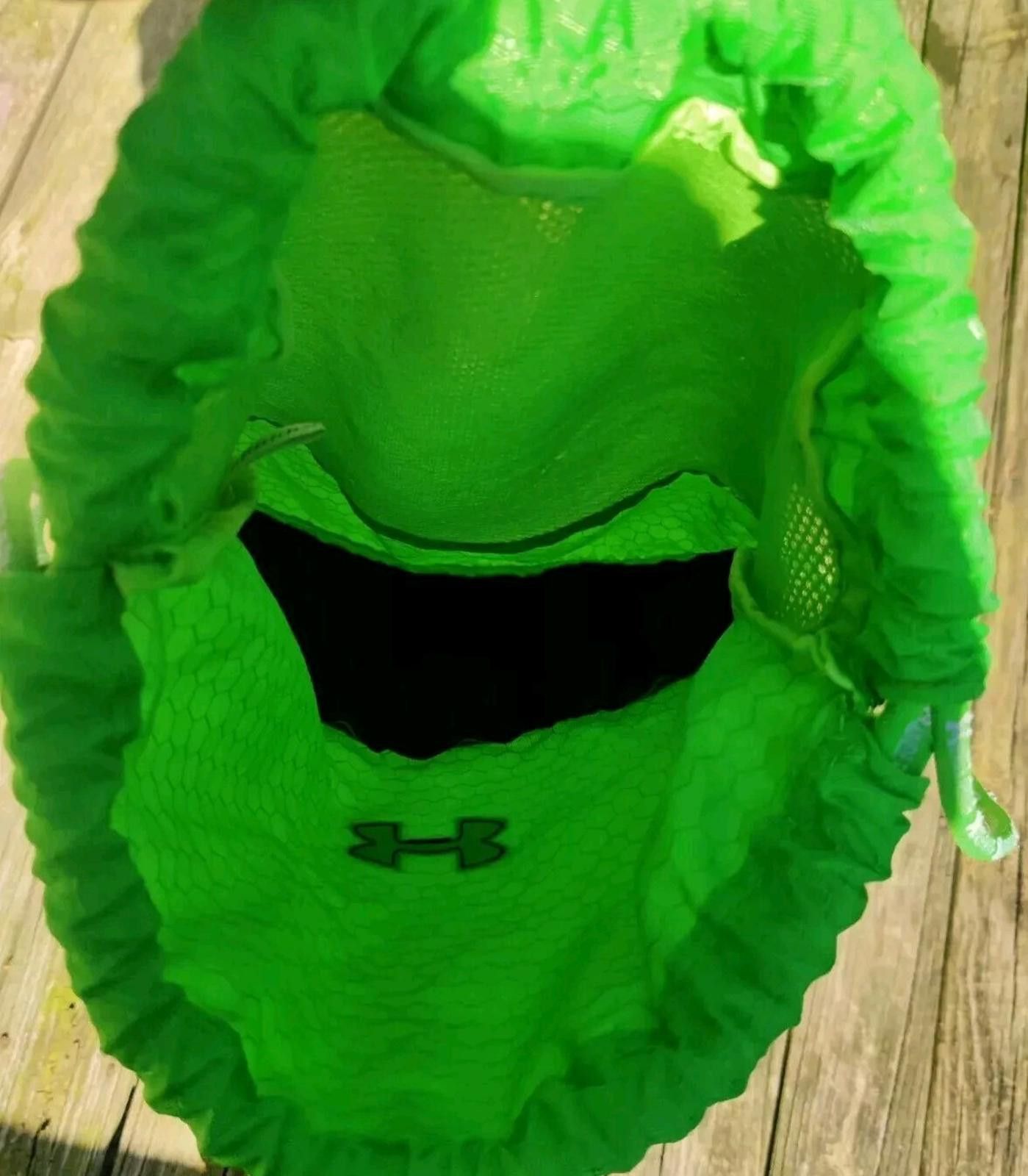 Under Armour Under Armour Backpack Green Drawstring Tote Bag Size ONE SIZE - 11 Thumbnail