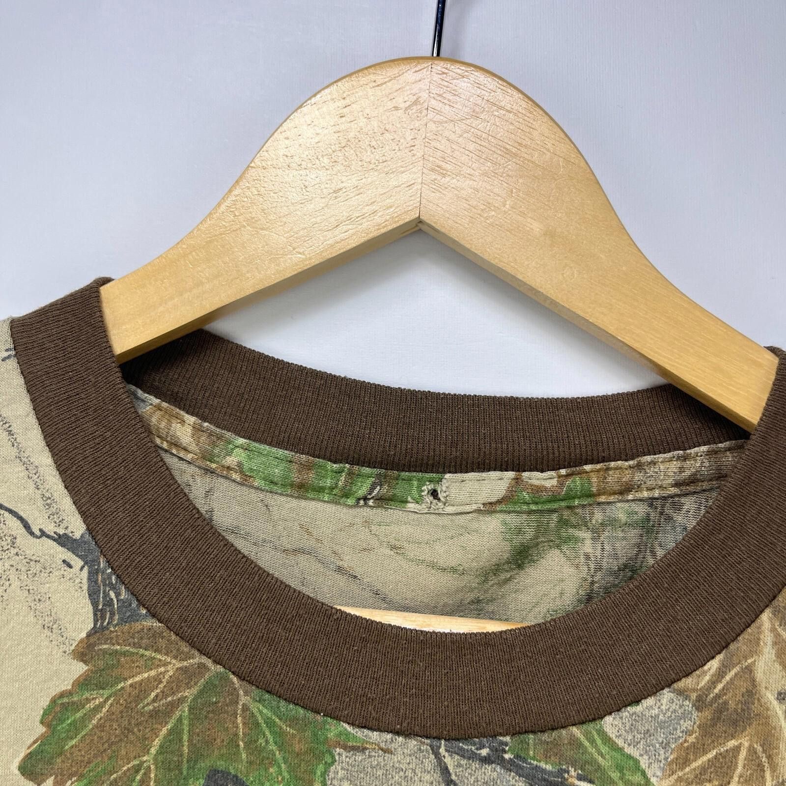 Vintage Vintage 90s Real Tree Camo Single Stitch USA T-Shirt XL Size US XL / EU 56 / 4 - 6 Thumbnail