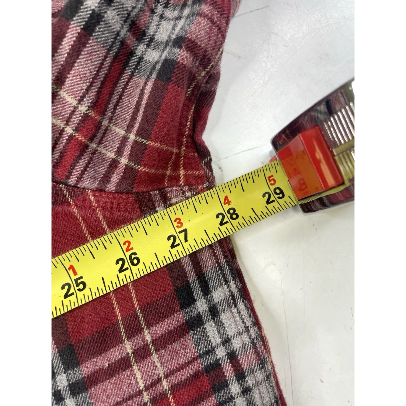 Carhartt Carhartt Shirt Mens 2XL Dark Red Heavy Flannel Button Up Outdoor Workwear S198 Size US XXL / EU 58 / 5 - 6 Thumbnail