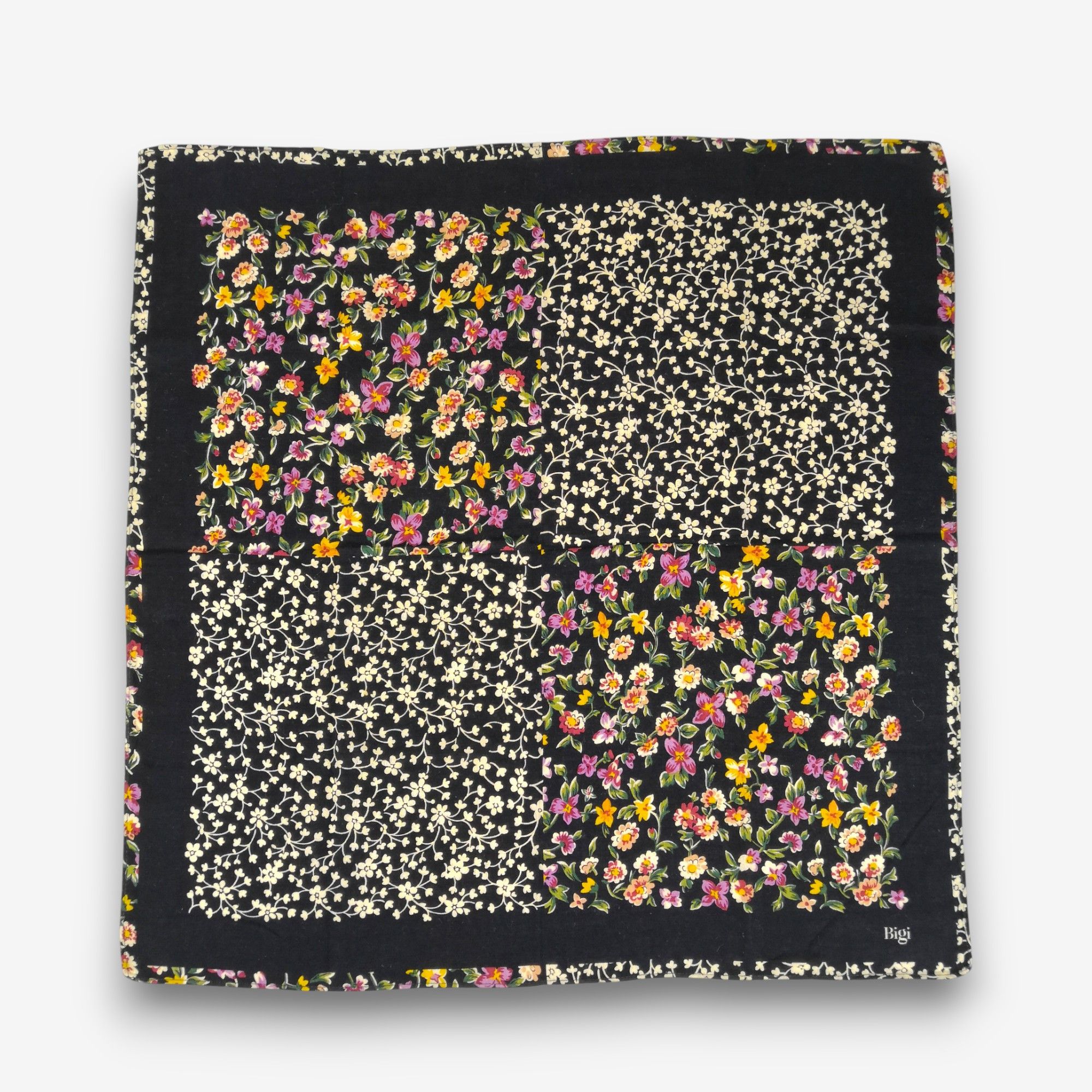 BIGI Vintage Bigi Handkerchief Pocket Square Bandana Size ONE SIZE - 2 Thumbnail