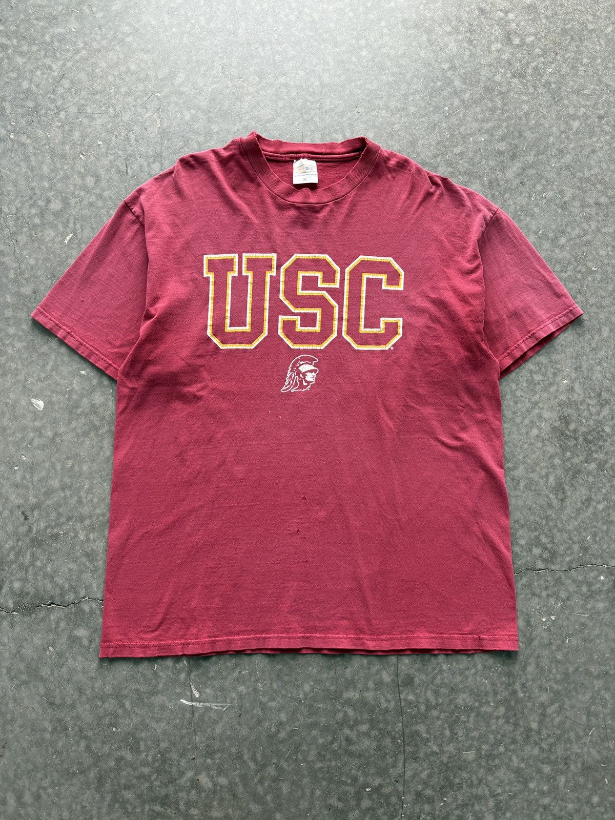 Vintage 90s Faded USC Graphic Tee