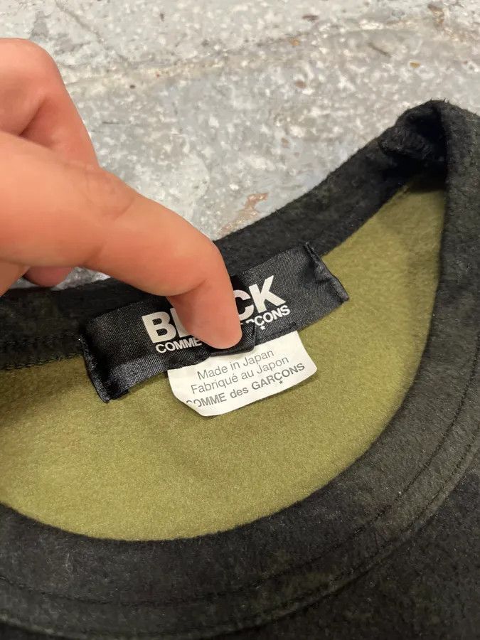 Comme des Garcons × Vintage AW2018 Comme des Garçons Black Green Light Sweater Size US S / EU 44-46 / 1 - 9 Thumbnail