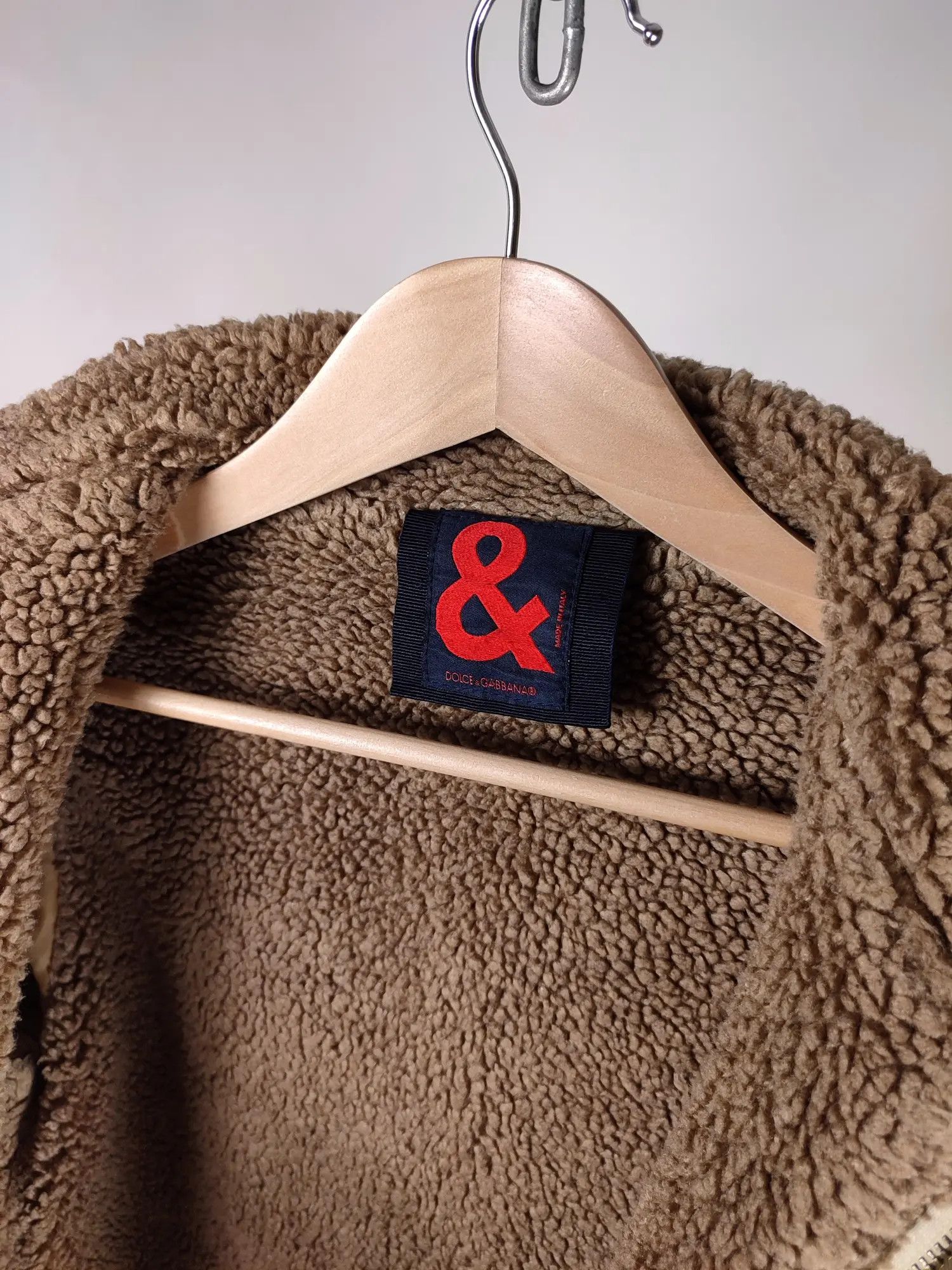 Dolce & Gabbana Vintage Y2K Dolce Gabbana Sheep Teddy Jacket Size US S / EU 44-46 / 1 - 10 Thumbnail