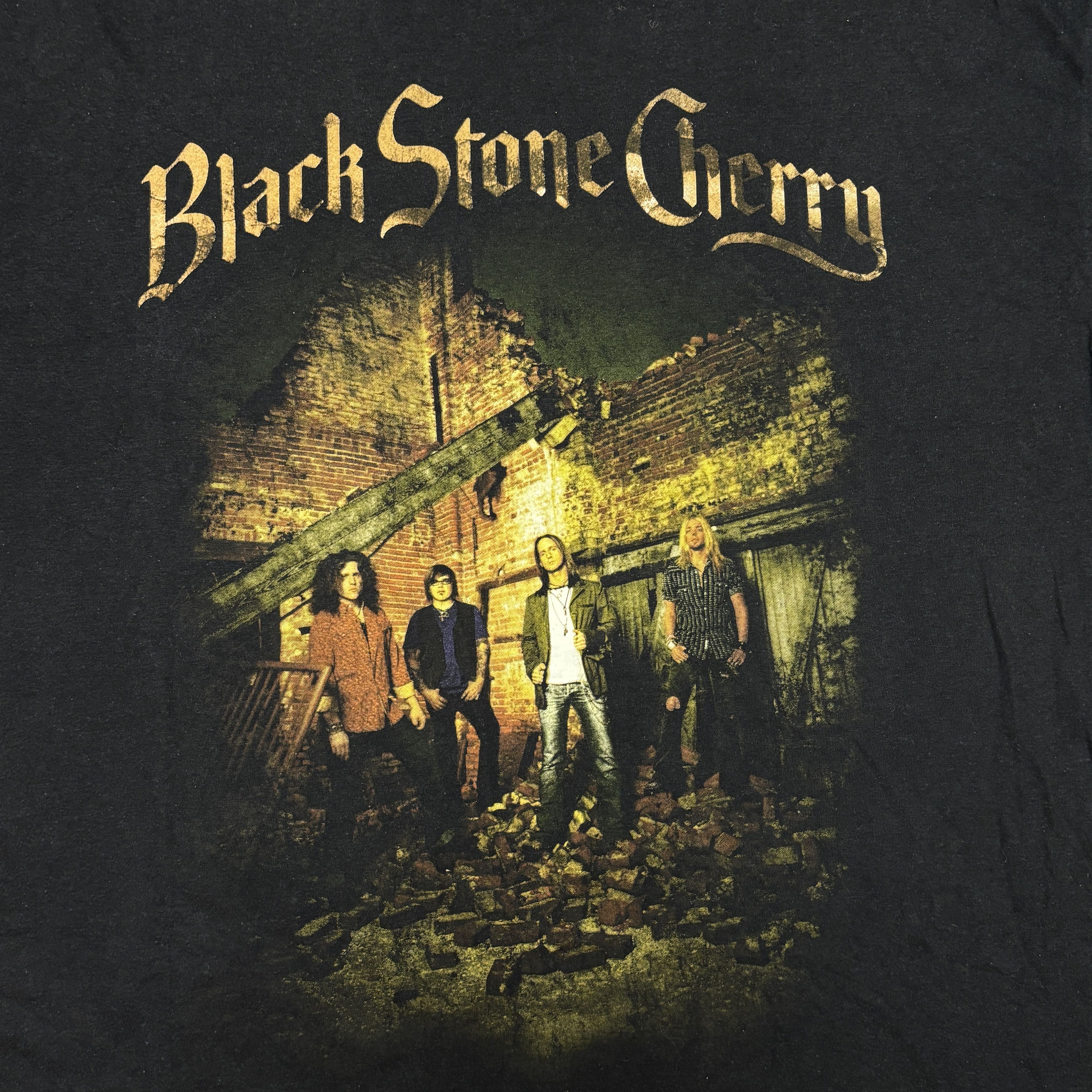 Band Tees × Vintage Black Stone Cherry Shirt Vintage Band Tees Aerosmith Size US XL / EU 56 / 4 - 3 Thumbnail
