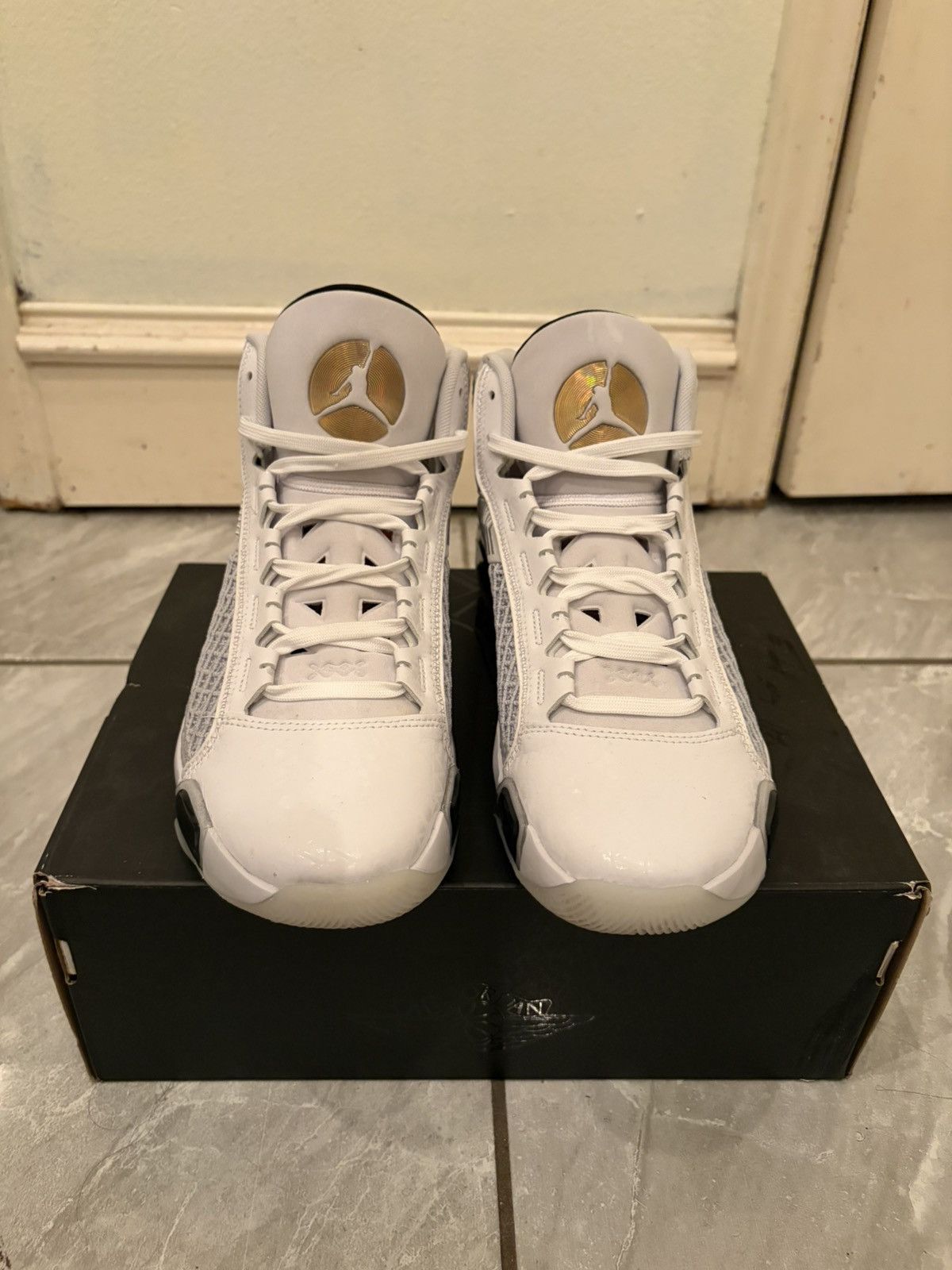 Jordan Brand Size 12 - Air Jordan 38 FIBA - FN7481-100 Size US 12 / EU 45 - 2 Thumbnail