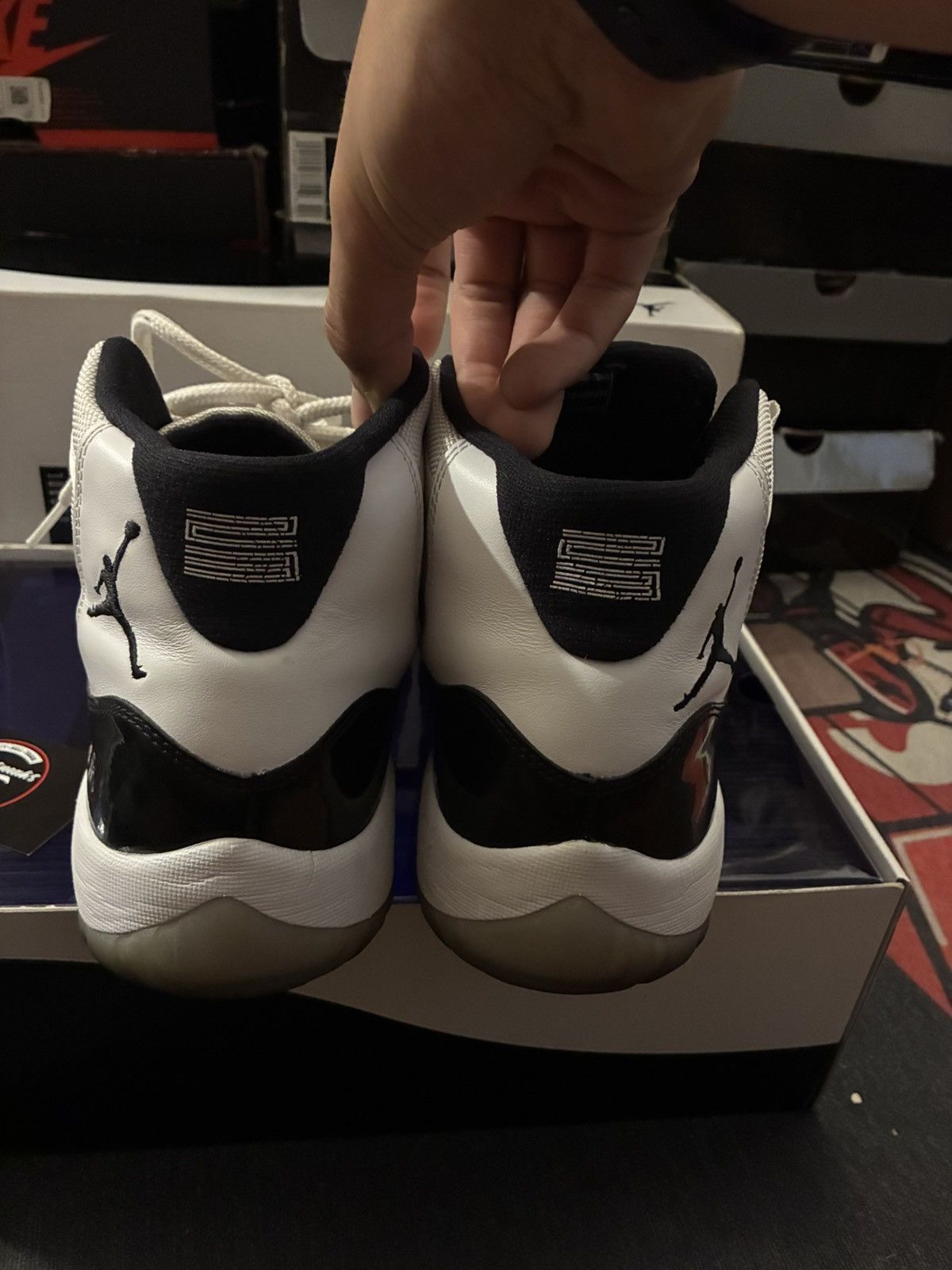 Jordan Brand Jordan 11 Concord 2011 Size US 11.5 / EU 44-45 - 5 Thumbnail