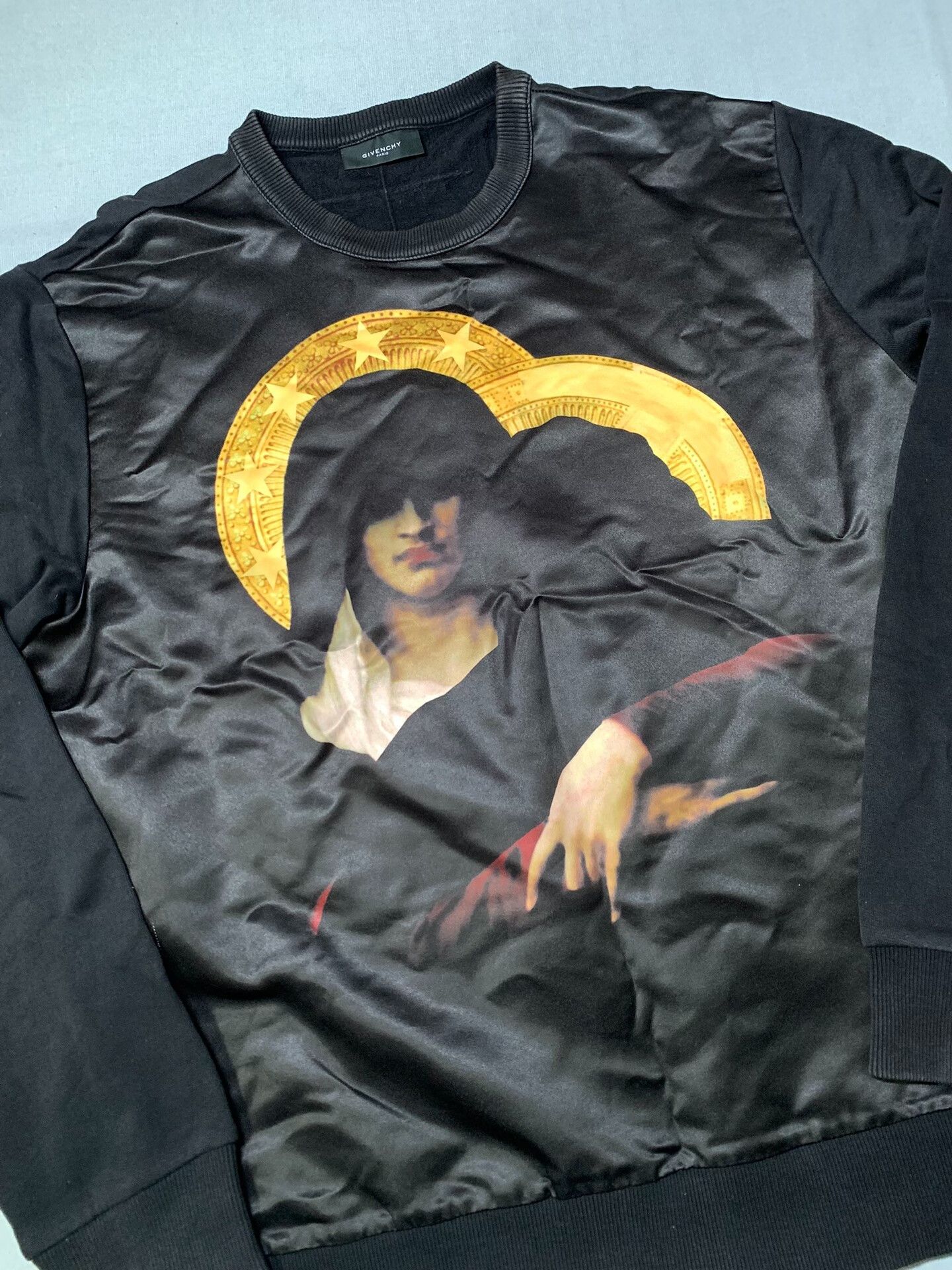 Givenchy Givenchy Silk Religious Halo Sweater Size US L / EU 52-54 / 3 - 1 Thumbnail