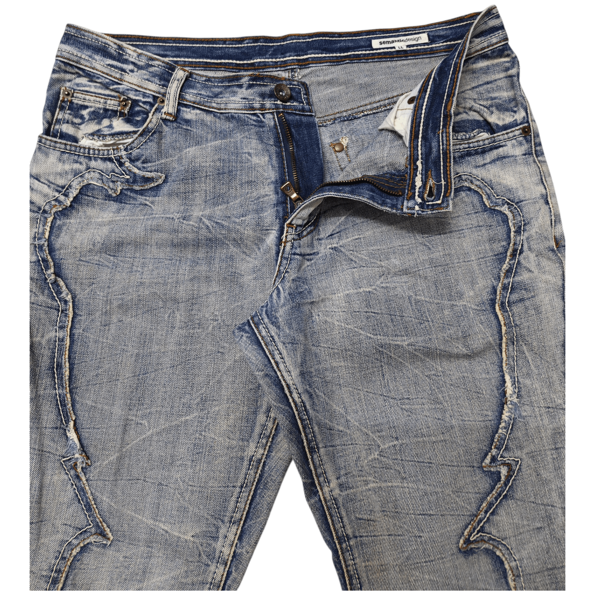 semanticdesign Semantic Design Flare Jeans Size US 34 / EU 50 - 6 Thumbnail