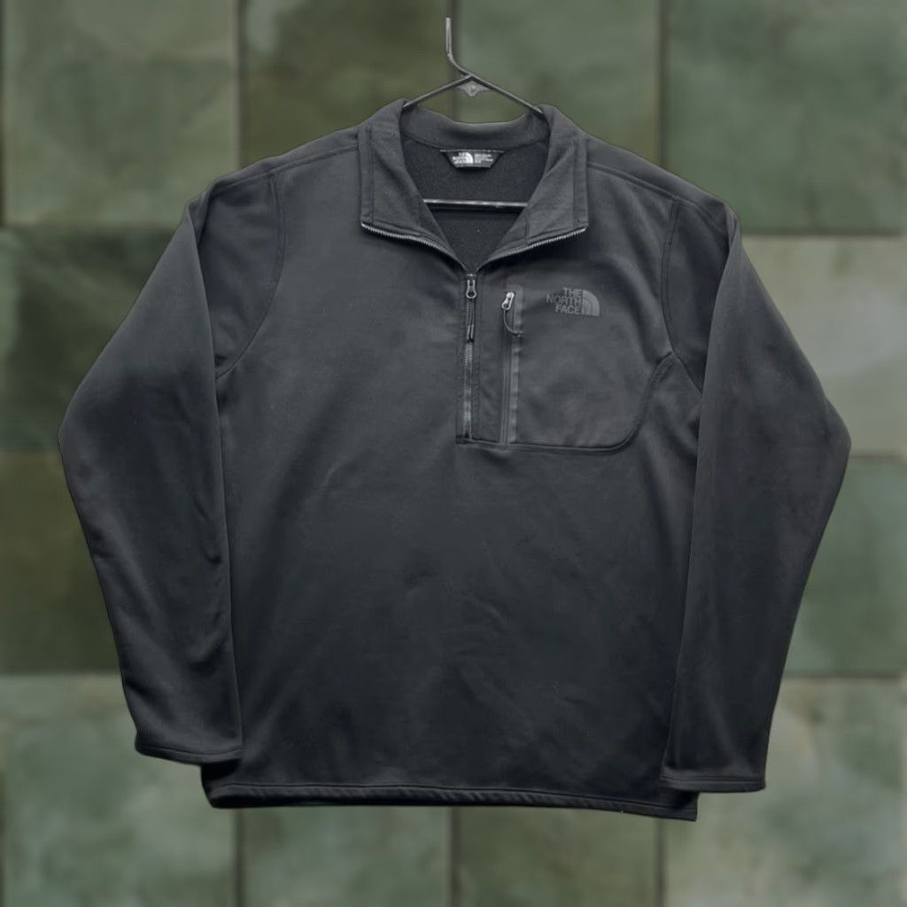 The North Face The North Face Canyonlands Jacket Mens Medium Black Lightweight Packable Fleece Size US M / EU 48-50 / 2 - 1 Thumbnail