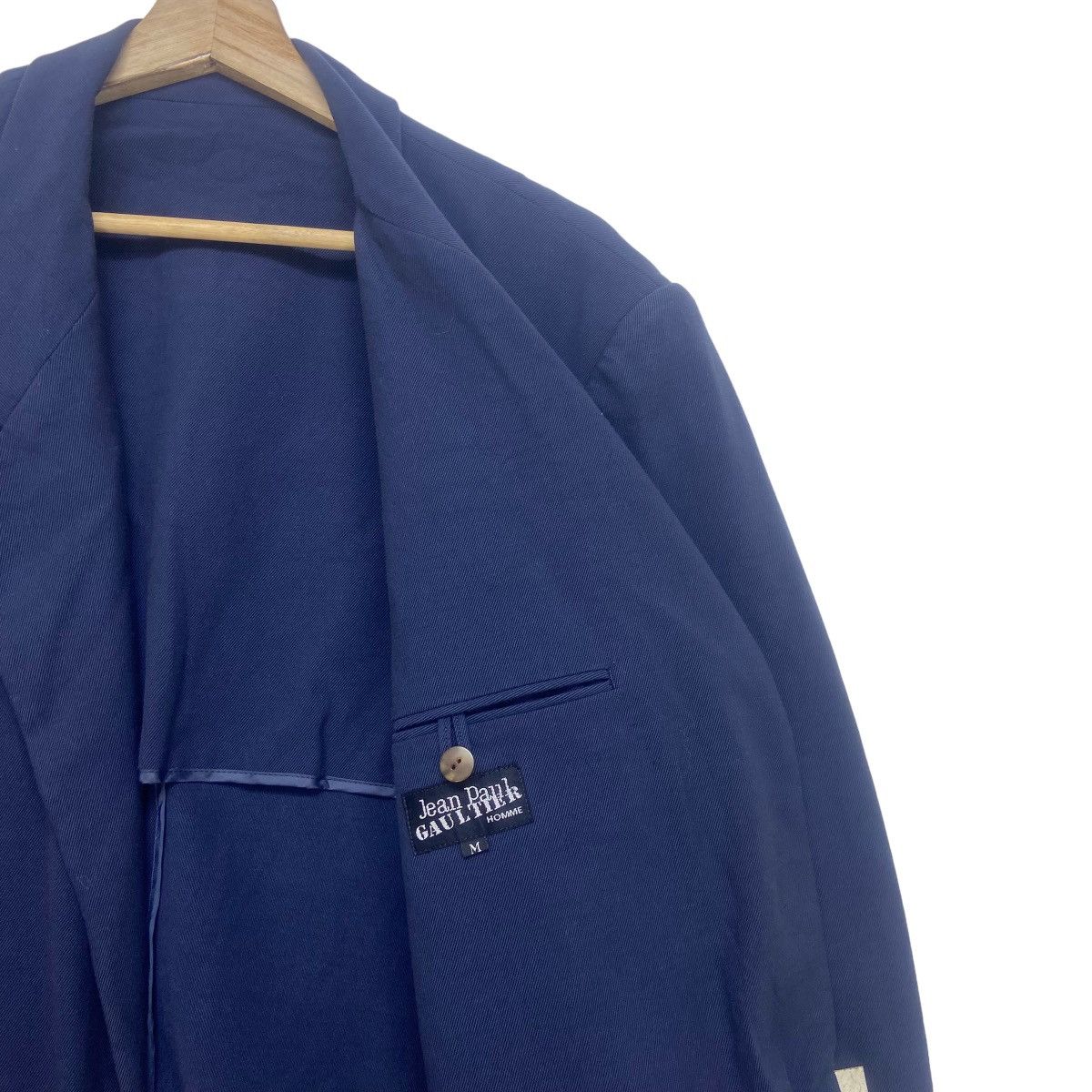 Designer × Jean Paul Gaultier Jean Paul Gaultier Homme Buckle Poliuretana Long Coat Size US M / EU 48-50 / 2 - 12 Thumbnail
