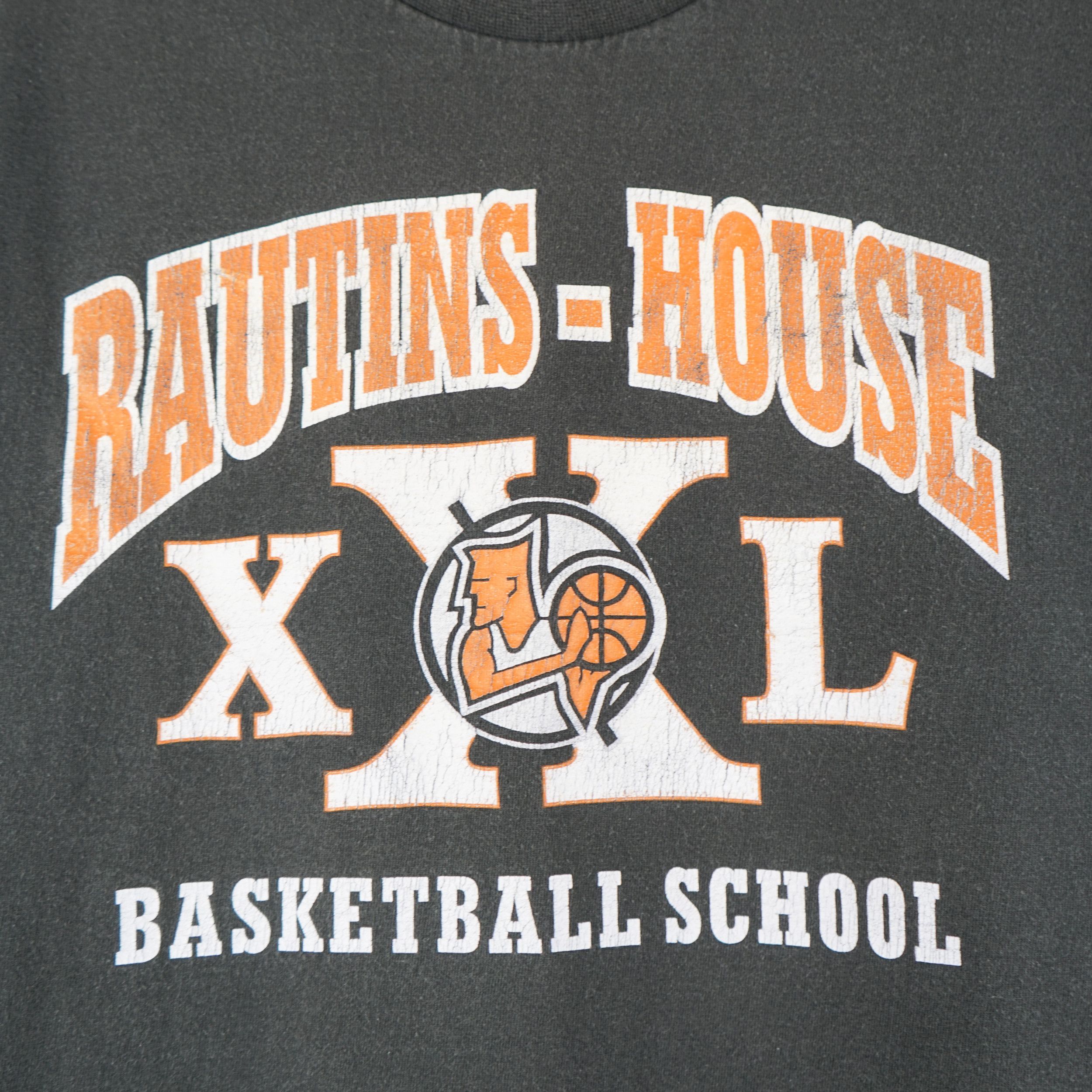 NBA × Nike × Vintage 90s Nike Rautins House Basketball Camp T-Shirt Size US M / EU 48-50 / 2 - 2 Thumbnail