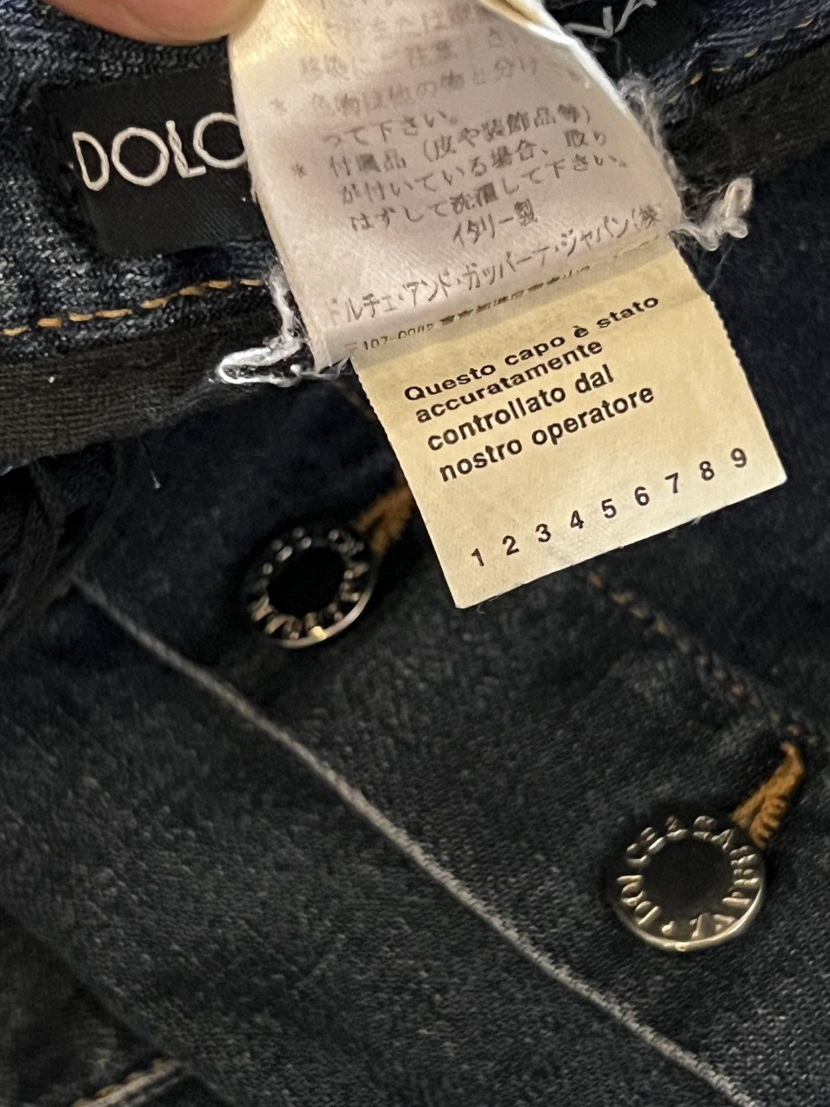 Dolce & Gabbana Dolce & Gabbana Spring 2003 sailor pants Size 26" / US 2 / IT 38 - 10 Thumbnail