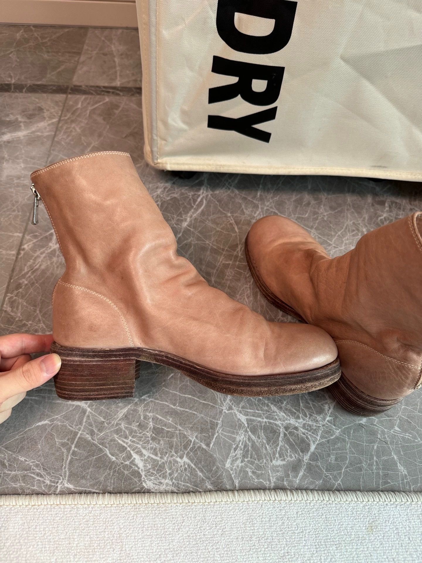 Guidi Guidi 796Z Milk Tea 37.5 95 New Size US 7 / IT 37 - 5 Thumbnail