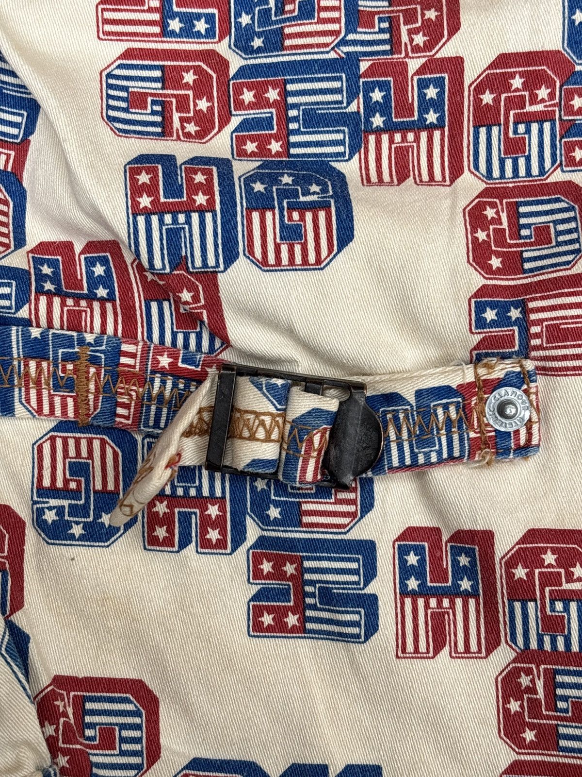 Designer × Hysteric Glamour × Japanese Brand Hysteric Glamour KINKY American Flag Pleated Front Western Size US M / EU 48-50 / 2 - 6 Thumbnail