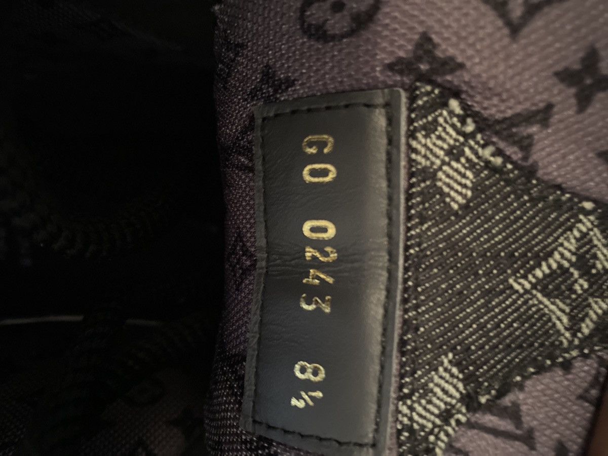 Louis Vuitton Louis Vuitton skate sneaker ‘black Swarovski monogram’ Size US 8.5 / EU 41-42 - 2 Thumbnail