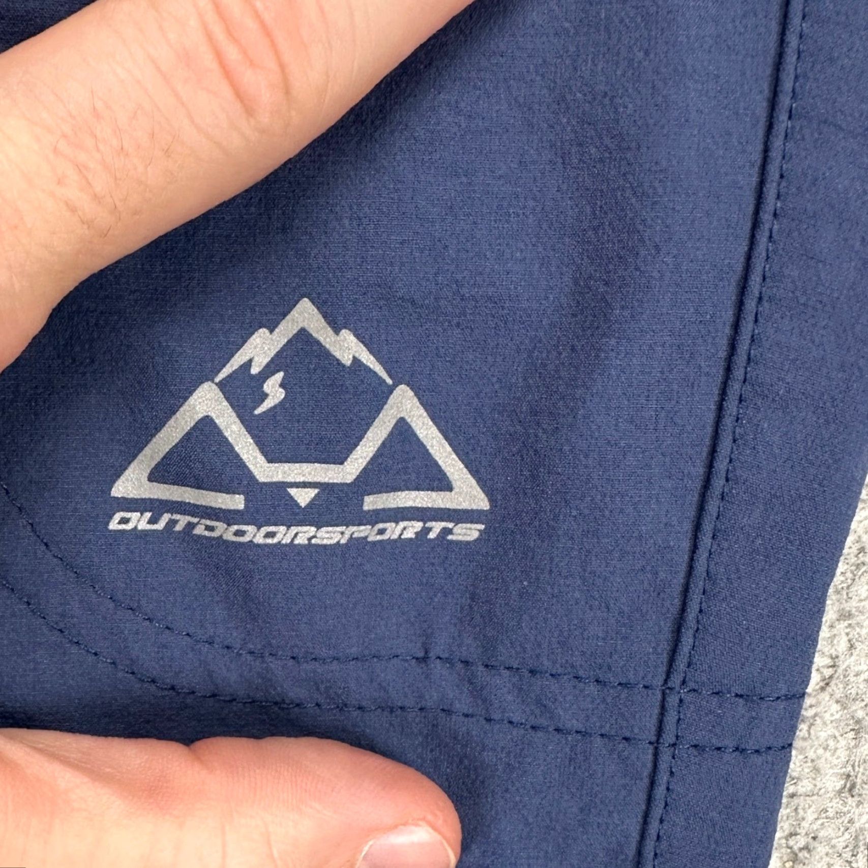 Vintage Outdoor Sports Cargo Shorts XL Blue Men Casual Travel Waistband Elastic Pockets Outdoor Stretch 34 in Inseam 7 in Size US 36 / EU 52 - 5 Thumbnail