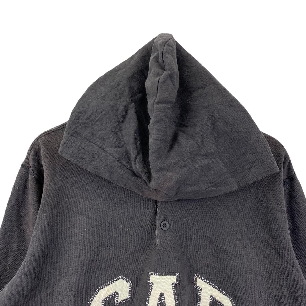 Vintage Vtg 90’ GAP USA Center Logo Grey Hoodie Pullover Jumper Size US L / EU 52-54 / 3 - 3 Thumbnail