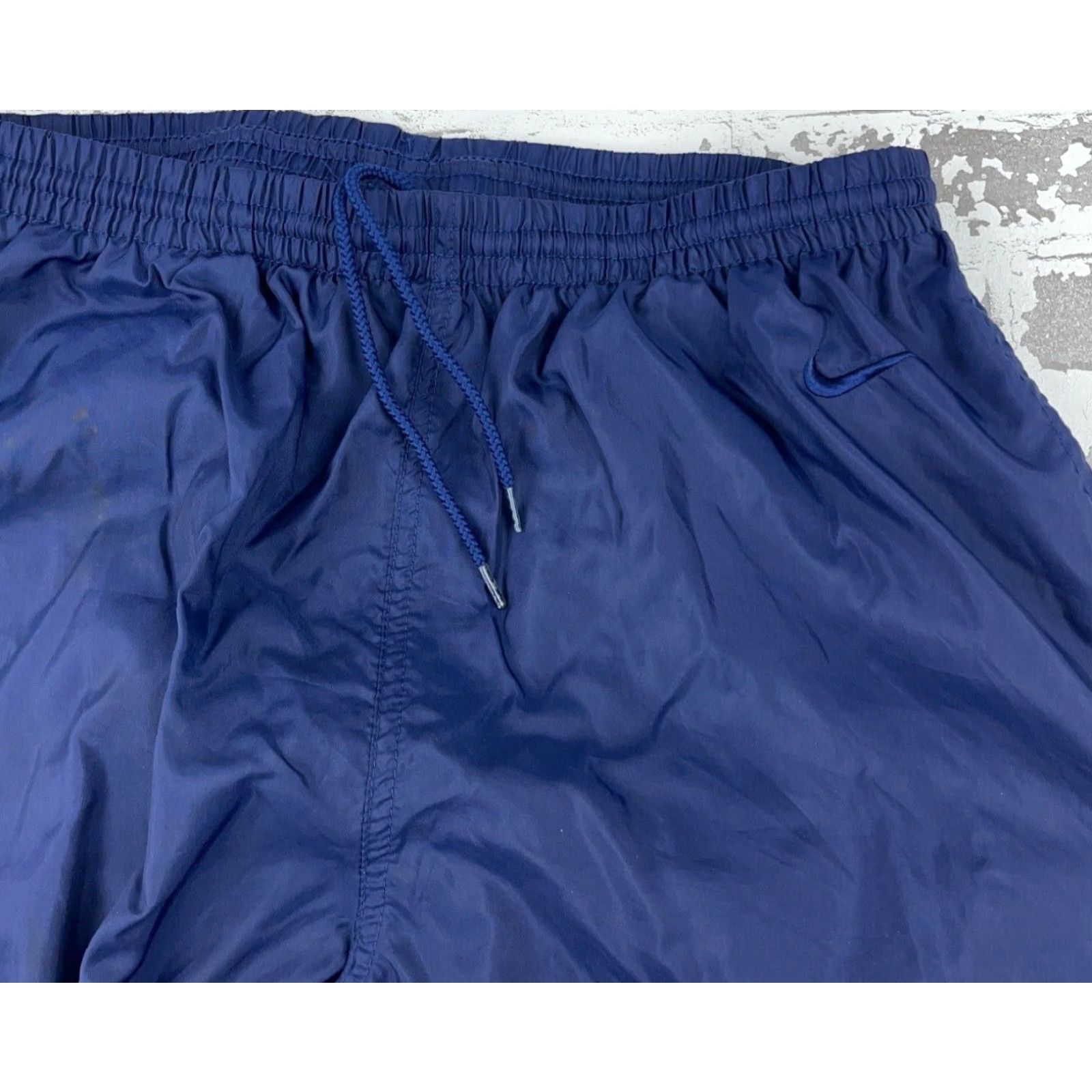 Nike VINTAGE Nike Pants Men Large Blue Track Pants Nike Sportswear 80s 90s Athleisure Sports Mens Size US 33 - 6 Thumbnail