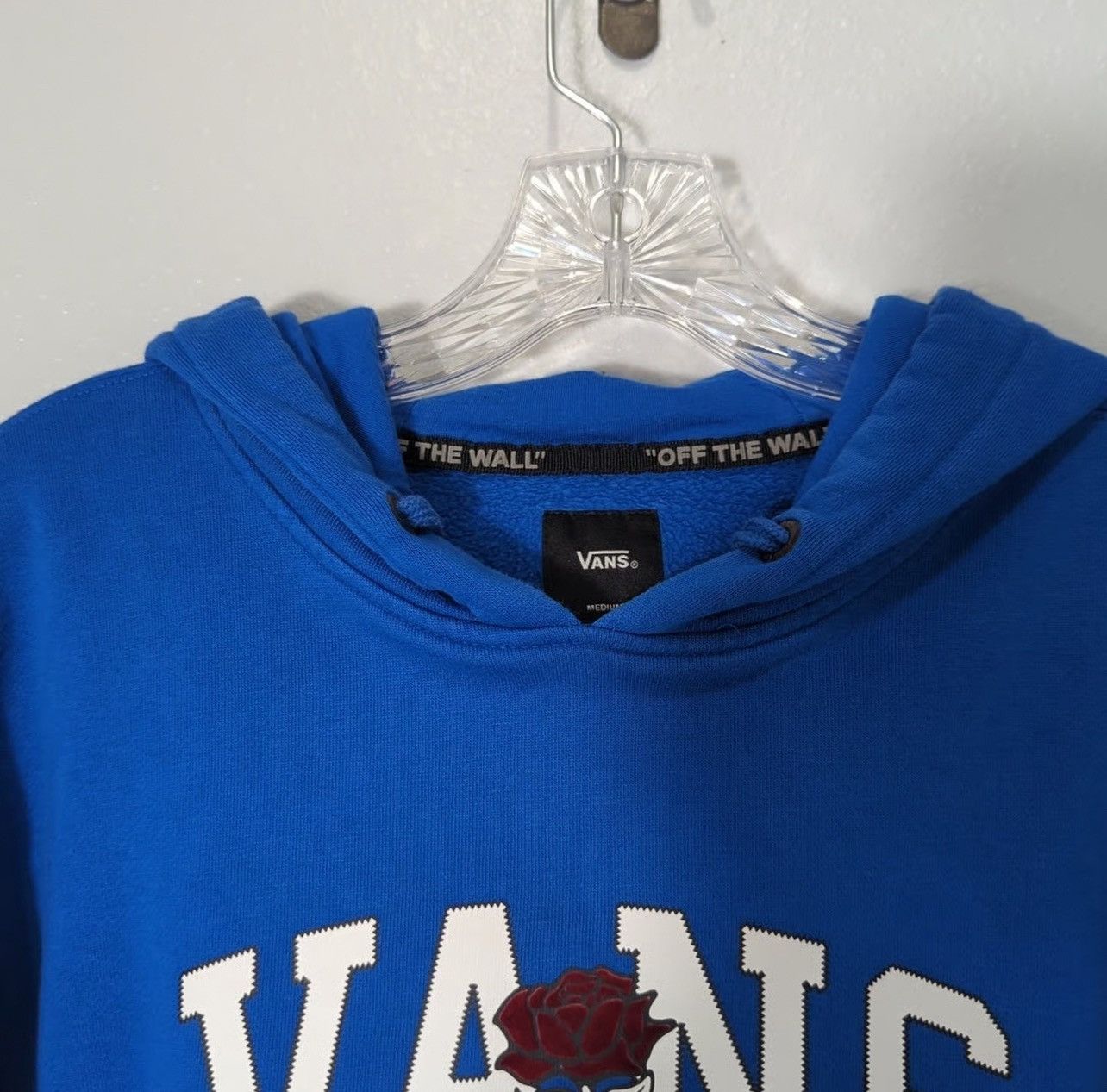 Japanese Brand limited edition 1/40 Royal blue vans rose hoodie size Large Size US L / EU 52-54 / 3 - 3 Thumbnail