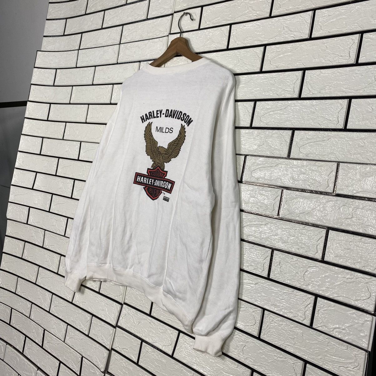 Harley Davidson 📌Vintage Sweatshirt Biker Style Harley Davidson Size US L / EU 52-54 / 3 - 11 Thumbnail
