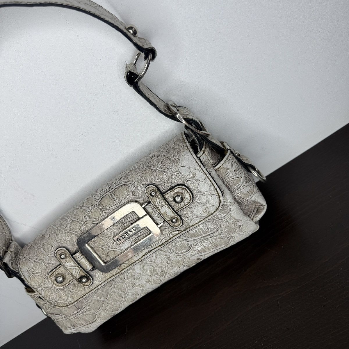 Guess Guees Style Shoulder Mini Bag Baguette Y2K Avant-garde 00’s Size ONE SIZE - 3 Thumbnail
