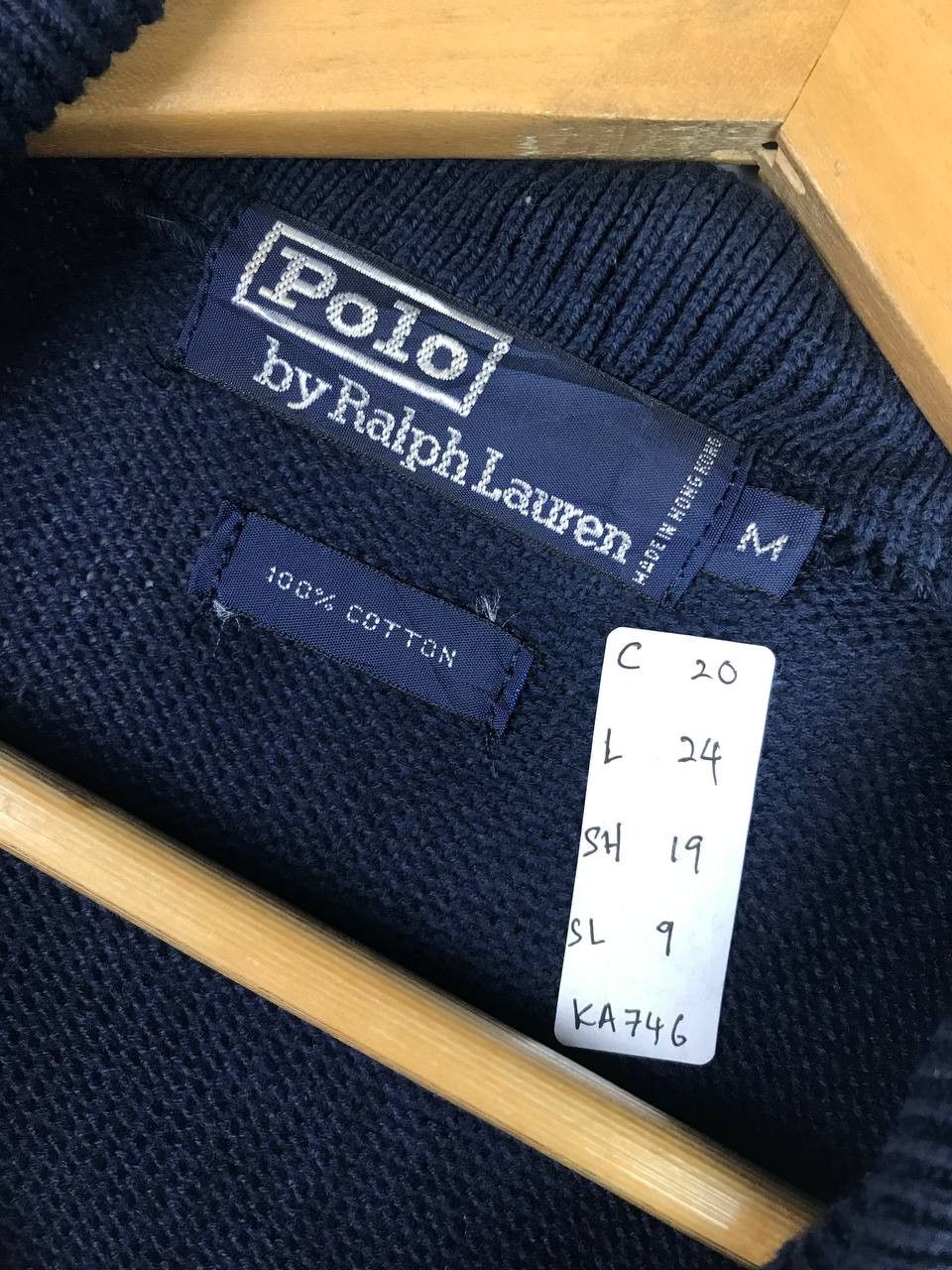 Polo Ralph Lauren × Ralph Lauren × Vintage Vintage Polo Ralph Lauren Knit Buttons Up Size US M / EU 48-50 / 2 - 4 Thumbnail