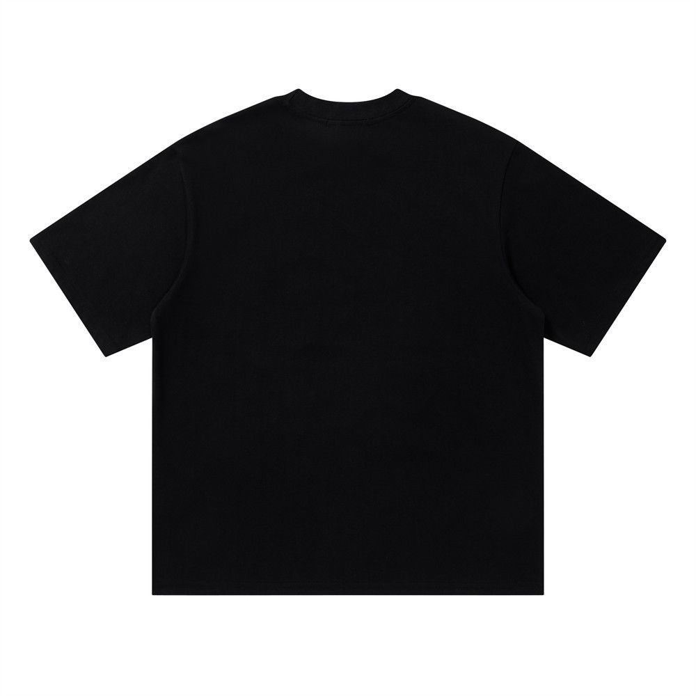 Japanese Brand Men's Loose-Fit Casual T-Shirt with Floral Embroidery Size US M / EU 48-50 / 2 - 2 Thumbnail