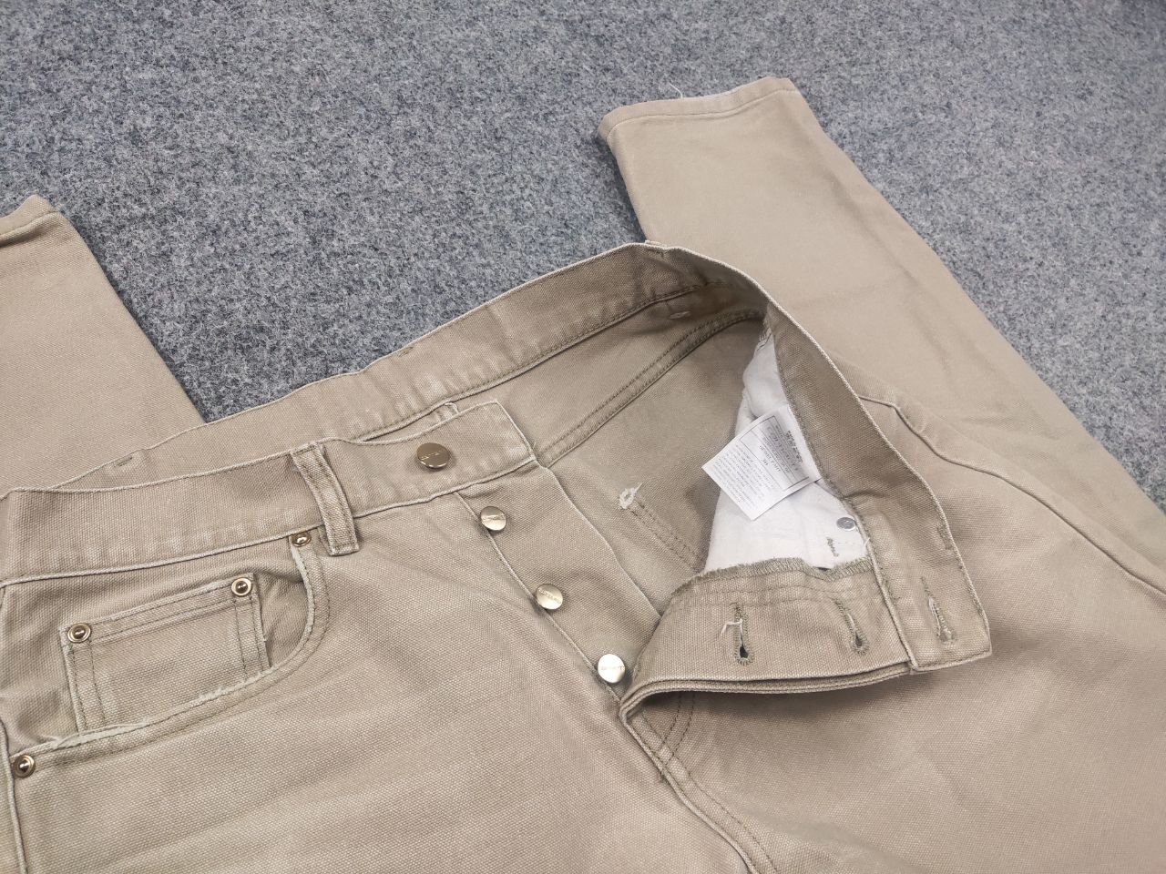 Carhartt Vintage 90's Carhartt USA Faded Canvas Newel Trouser Pants Size US 30 / EU 46 - 12 Thumbnail