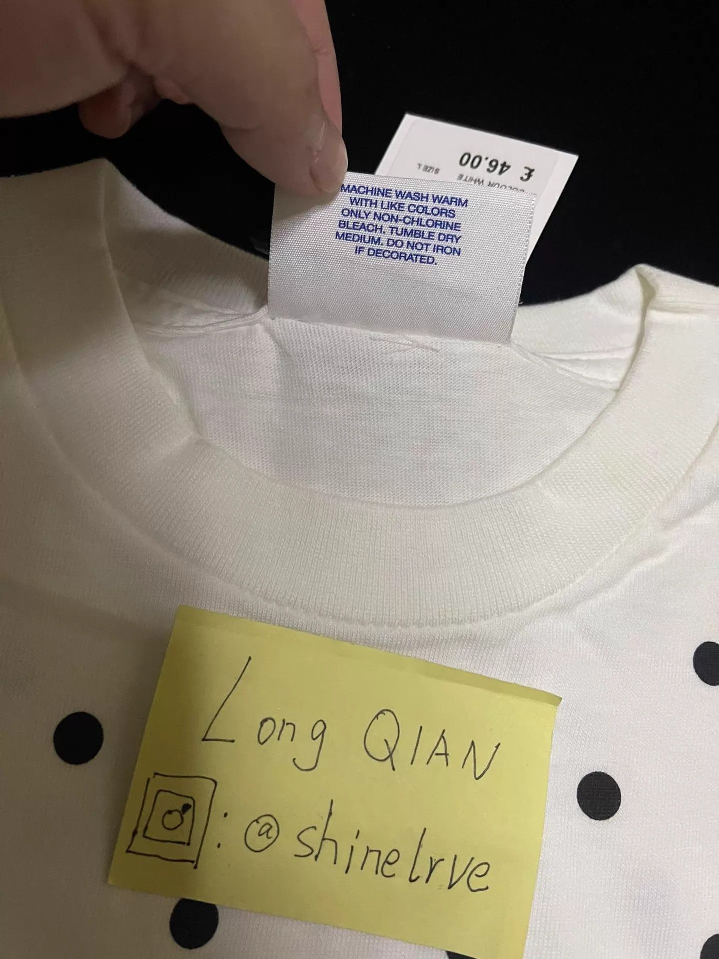 Supreme Supreme x CDG 12SS Polka Dot Box Logo Tee L Rare New W Tags Size US L / EU 52-54 / 3 - 4 Thumbnail