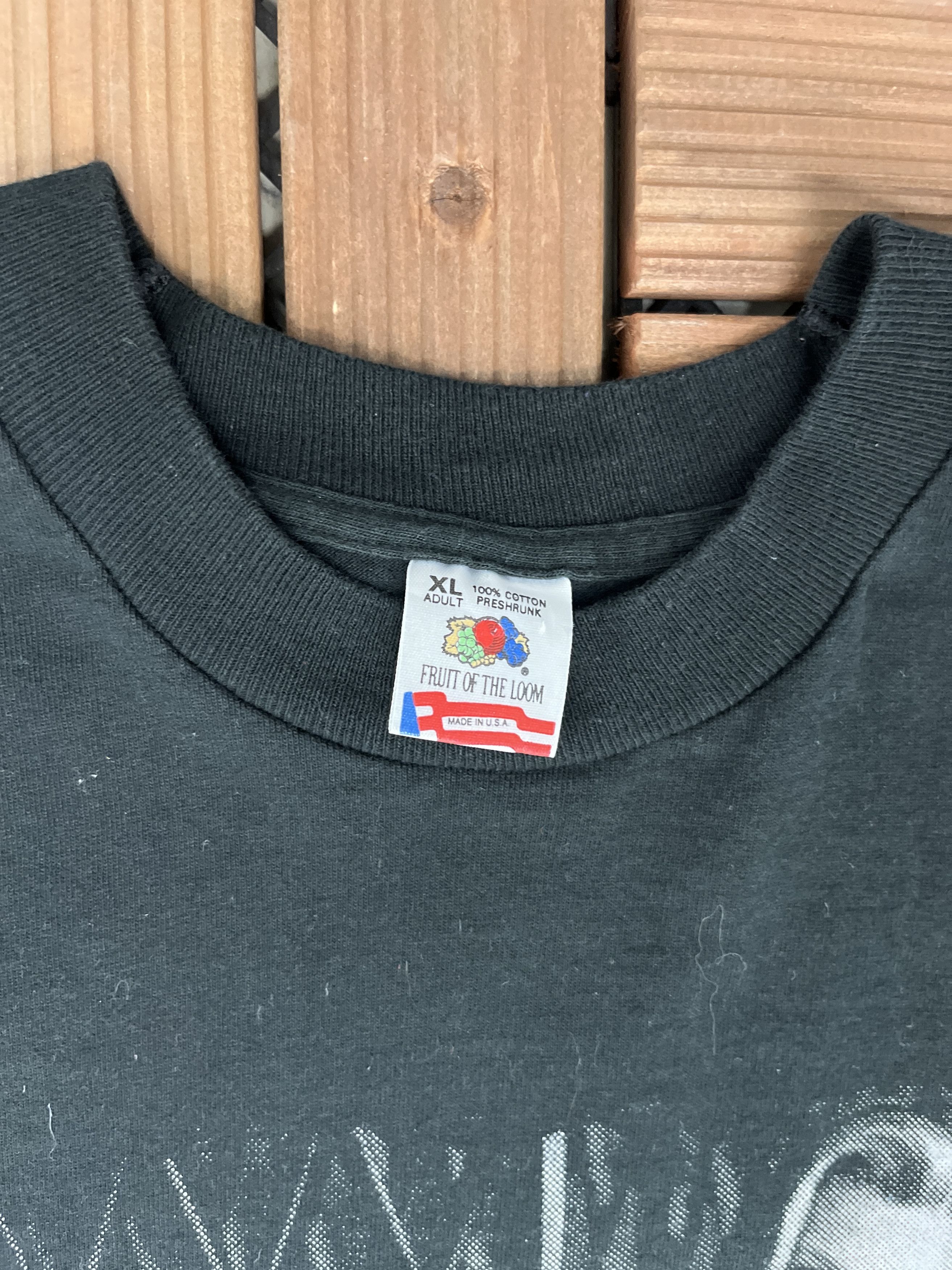 Vintage Kristy Young Get A Life Vintage Black T-Shirt Tee Size US XL / EU 56 / 4 - 6 Thumbnail