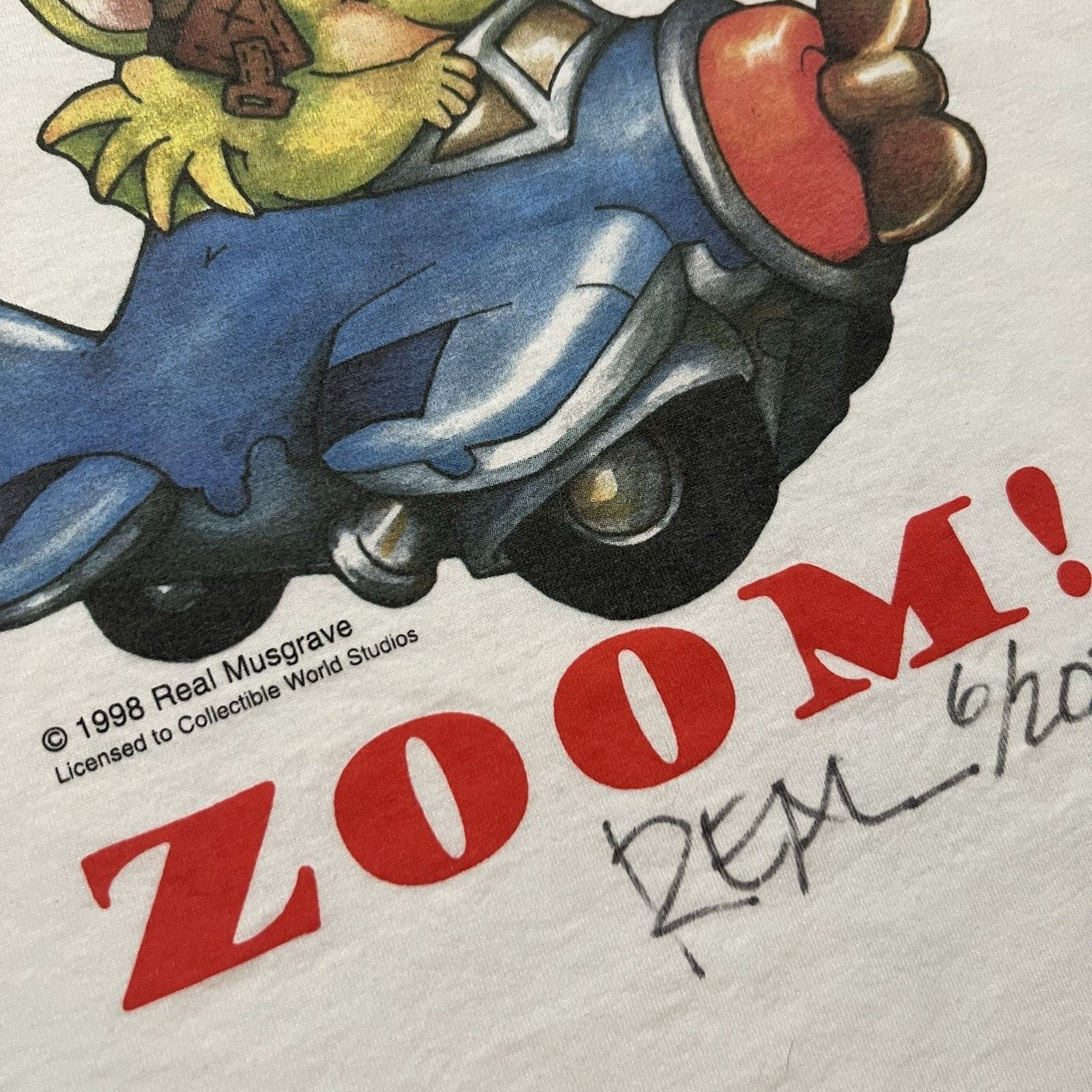 Vintage VTG Pocket Dragons TV Show Promo T Shirt Zoom 1998 Size US L / EU 52-54 / 3 - 4 Thumbnail